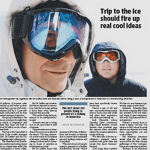 Trip to ice should fire up real cool idea