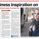 Business inspiration on ice